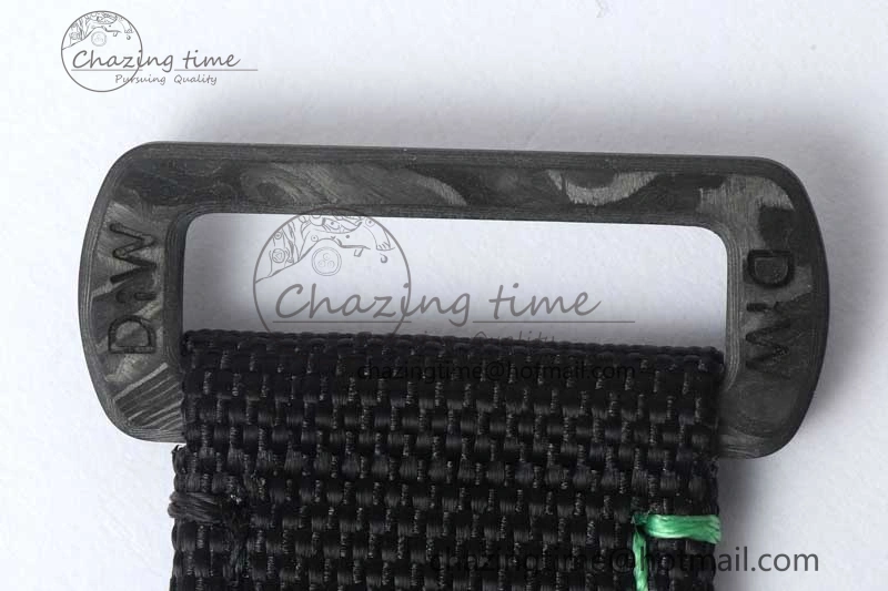 GMT DIW Carbon V6F 1:1 Best Edition Green Red Dial on Black Nylon Strap VR3186 CHS
