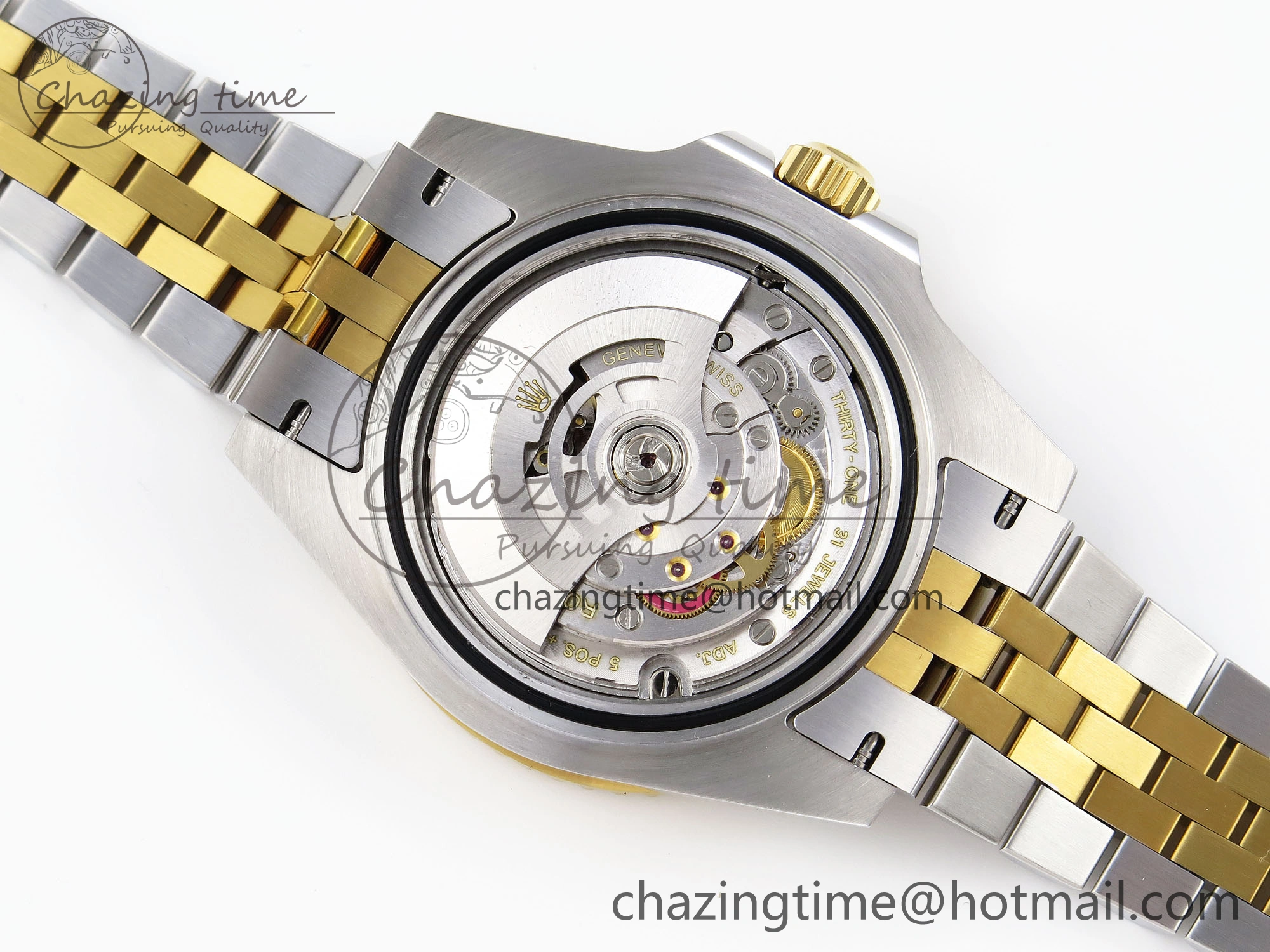 GMT MASTER II 126713 904L SS APF 1:1 BEST EDITION BLACK DIAL ON JUBILEE BRACELET VR3285 CHS