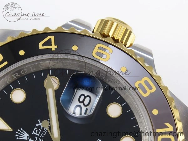 GMT MASTER II 126713 904L SS APF 1:1 BEST EDITION BLACK DIAL ON JUBILEE BRACELET VR3285 CHS