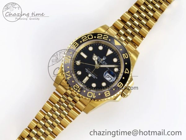 GMT MASTER II 126718 APF 1:1 BEST EDITION BLACK DIAL ON JUBILEE BRACELET VR3285 CHS