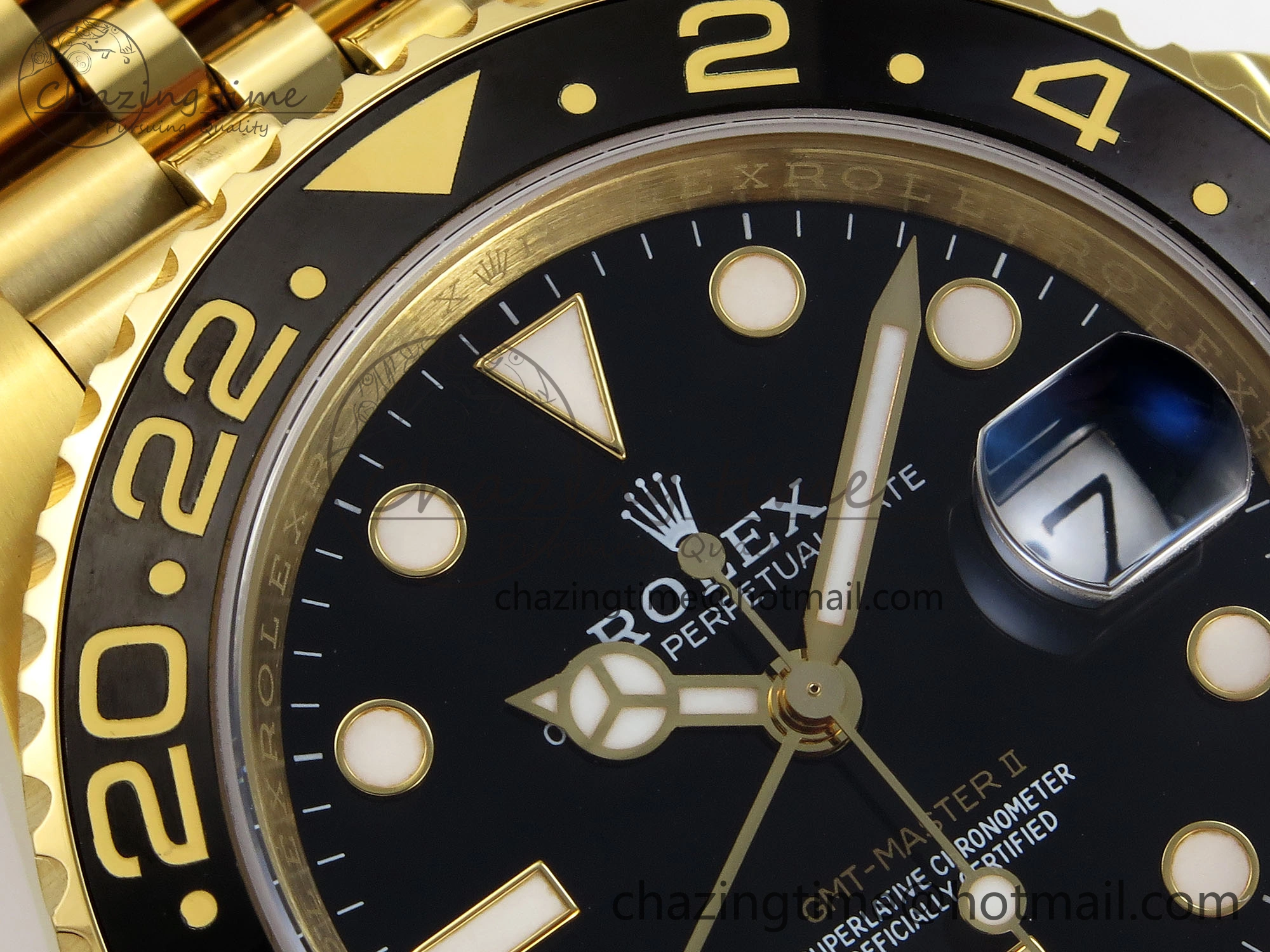 GMT MASTER II 126718 APF 1:1 BEST EDITION BLACK DIAL ON JUBILEE BRACELET VR3285 CHS