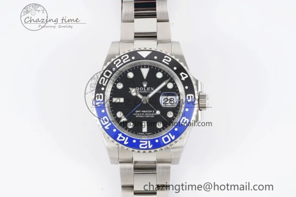 GMT Master II 116710 BLNR 904L SS APF 1:1 Best Edition on Oyster Bracelet VR3186 CHS