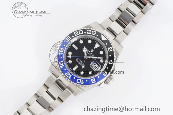 GMT Master II 116710 BLNR 904L SS APF 1:1 Best Edition on Oyster Bracelet VR3186 CHS