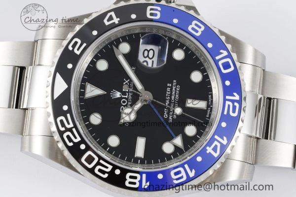 GMT Master II 116710 BLNR 904L SS APF 1:1 Best Edition on Oyster Bracelet VR3186 CHS