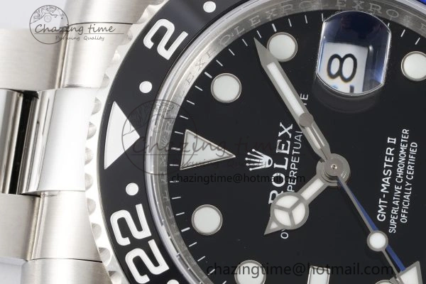GMT Master II 116710 BLNR 904L SS APF 1:1 Best Edition on Oyster Bracelet VR3186 CHS