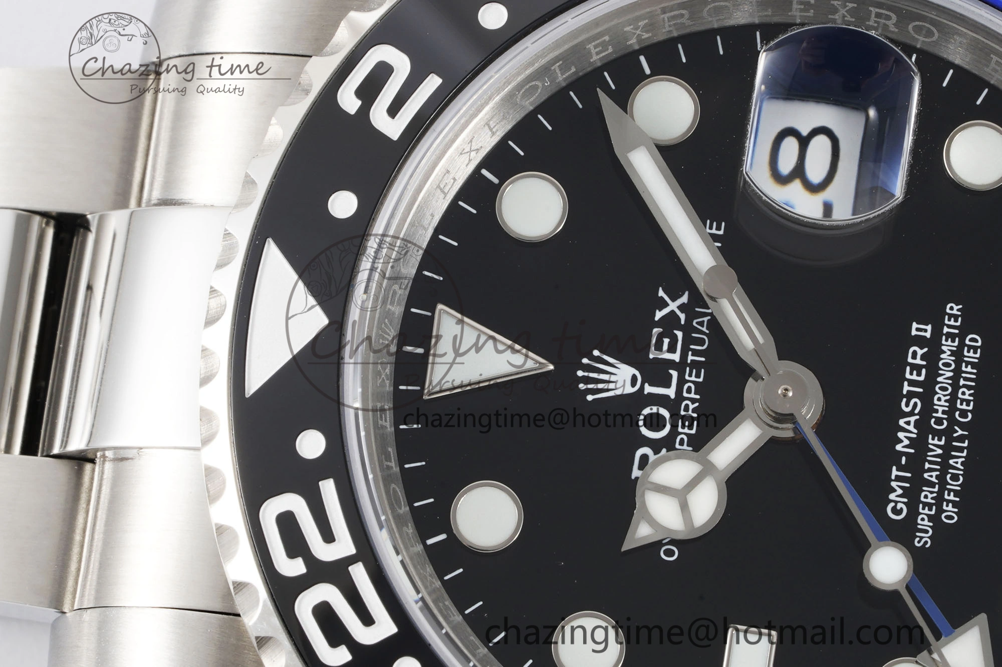 GMT Master II 116710 BLNR 904L SS APF 1:1 Best Edition on Oyster Bracelet VR3186 CHS
