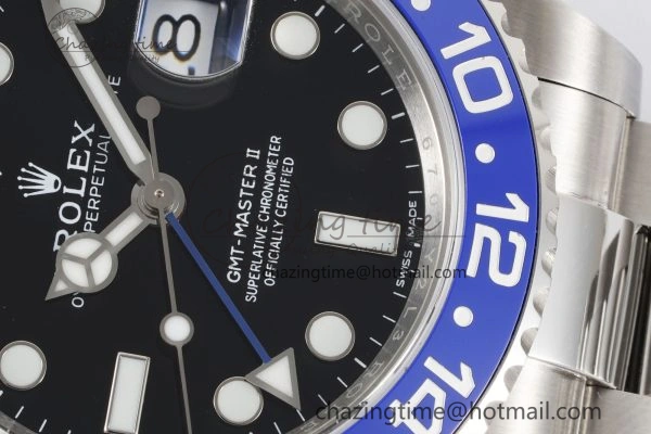 GMT Master II 116710 BLNR 904L SS APF 1:1 Best Edition on Oyster Bracelet VR3186 CHS