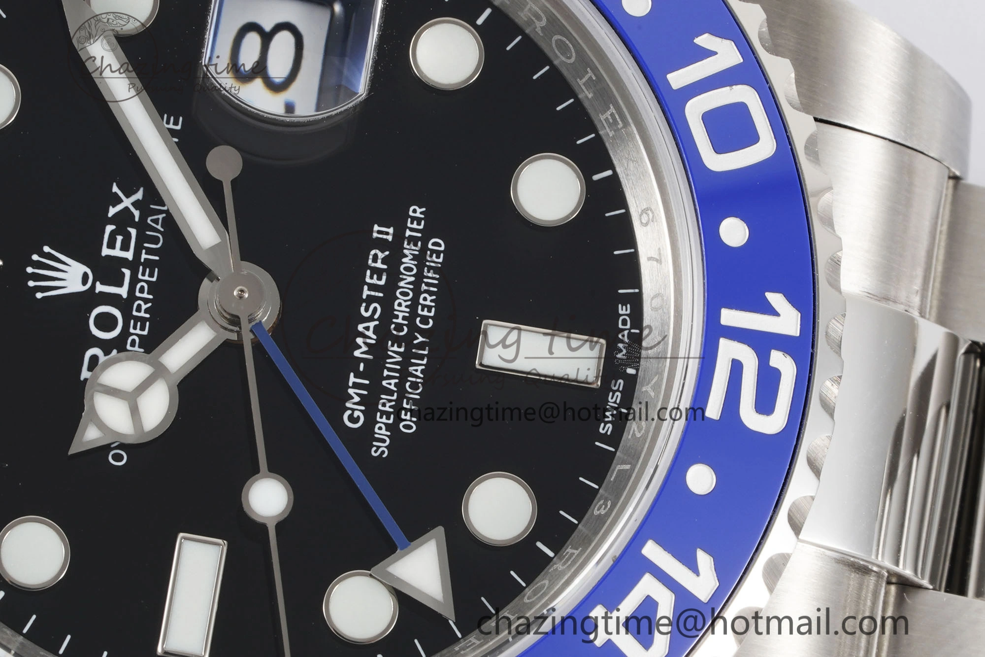 GMT Master II 116710 BLNR 904L SS APF 1:1 Best Edition on Oyster Bracelet VR3186 CHS