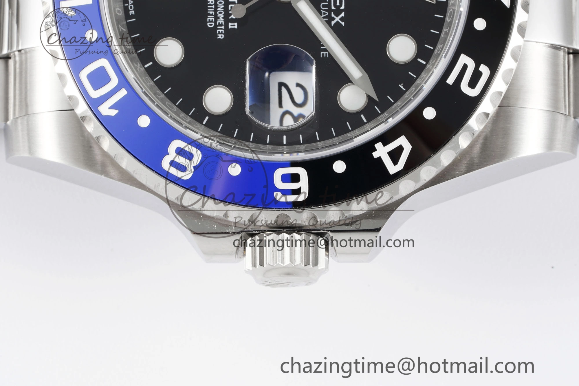 GMT Master II 116710 BLNR 904L SS APF 1:1 Best Edition on Oyster Bracelet VR3186 CHS