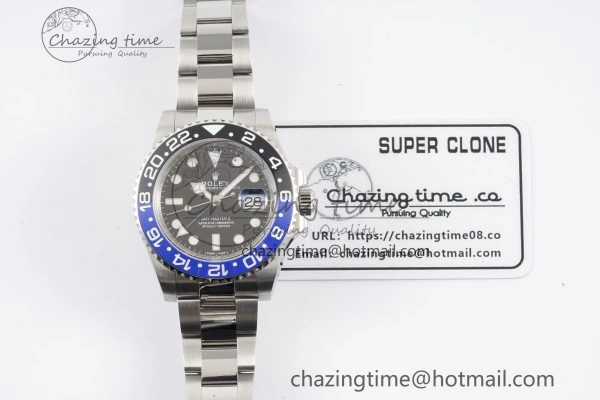 GMT Master II 116710 BLNR 904L SS APF 1:1 Best Edition on Oyster Bracelet VR3186 CHS