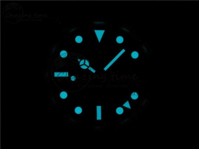 GMT-Master II 116710 BLNR Black Blue Ceramic 904L Steel 1:1 Noob Best Edition A3186 V10 (Correct Hand Stack)