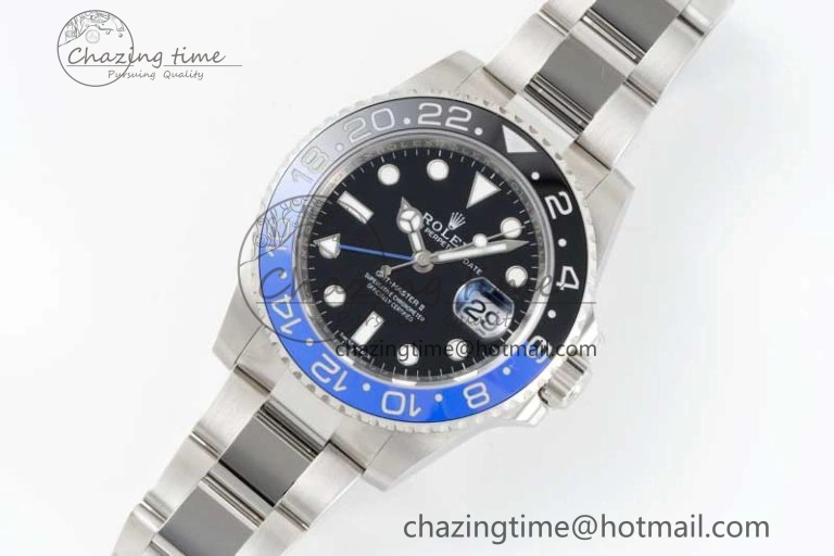 GMT-Master II 116710 BLNR Black Blue Ceramic 904L Steel APSF 1:1 Best Edition VR3186 CHS