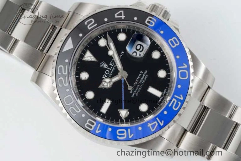 GMT-Master II 116710 BLNR Black Blue Ceramic 904L Steel APSF 1:1 Best Edition VR3186 CHS