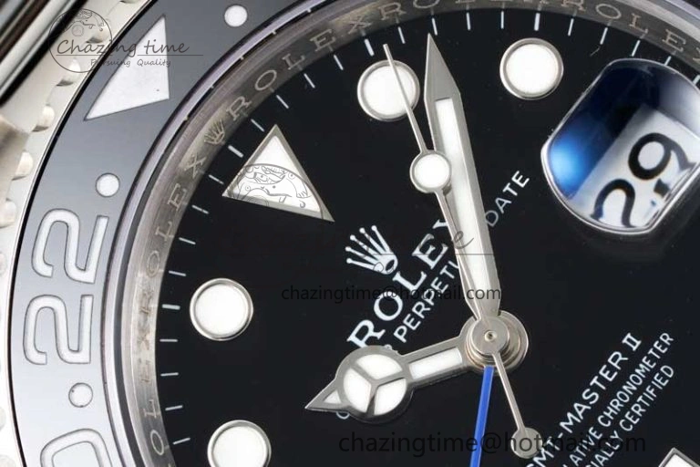 GMT-Master II 116710 BLNR Black Blue Ceramic 904L Steel APSF 1:1 Best Edition VR3186 CHS