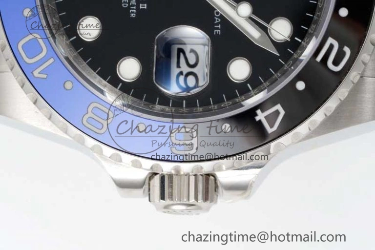 GMT-Master II 116710 BLNR Black Blue Ceramic 904L Steel APSF 1:1 Best Edition VR3186 CHS