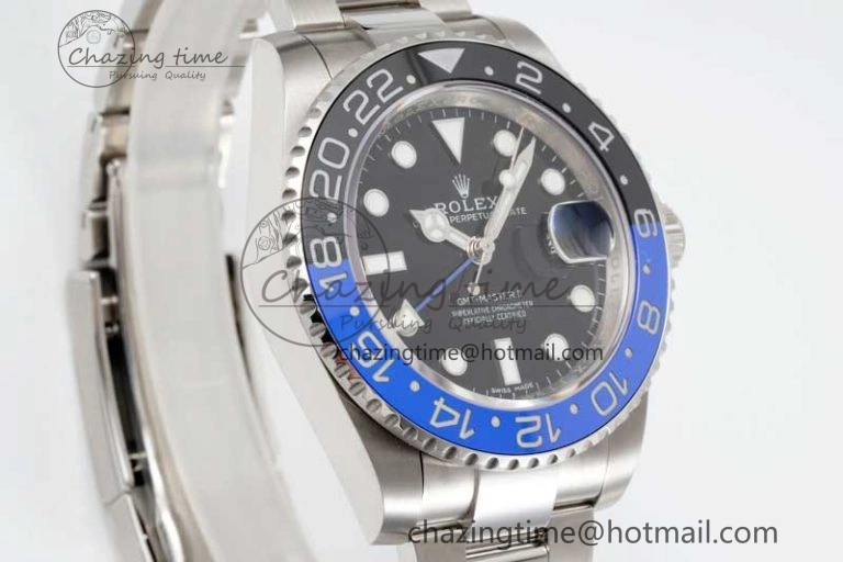 GMT-Master II 116710 BLNR Black Blue Ceramic 904L Steel APSF 1:1 Best Edition VR3186 CHS