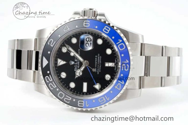 GMT-Master II 116710 BLNR Black Blue Ceramic 904L Steel APSF 1:1 Best Edition VR3186 CHS