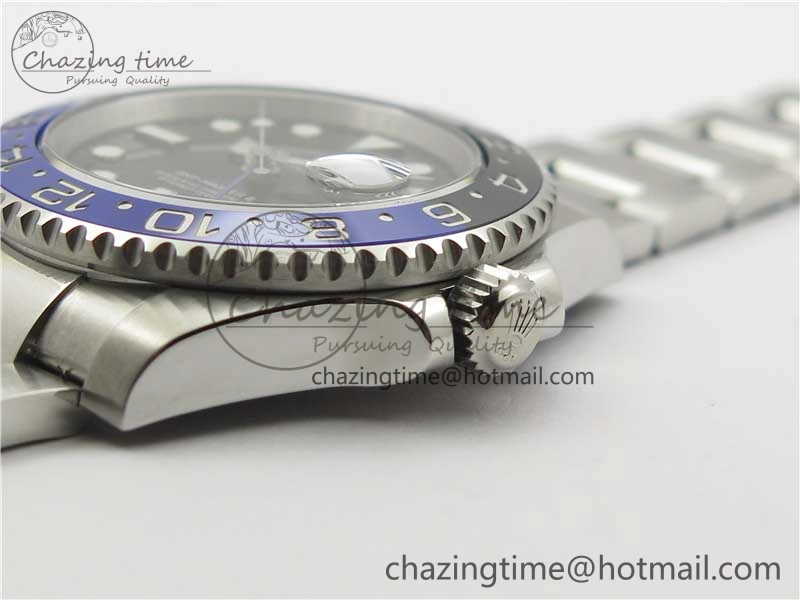 GMT-Master II 116710 BLNR Black Blue Ceramic 904L Steel ARF 1:1 Best Edition SH3186 CHS