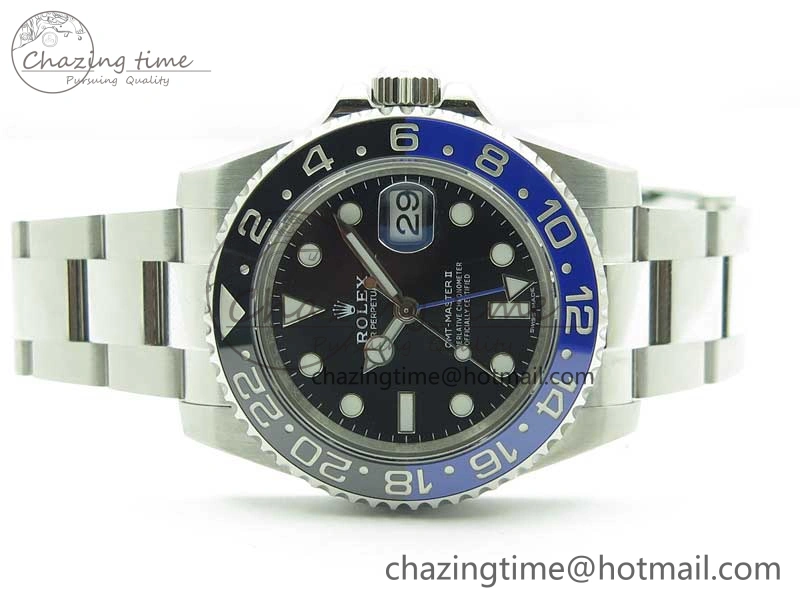 GMT-Master II 116710 BLNR Black Blue Ceramic 904L Steel ARF 1:1 Best Edition SH3186 CHS