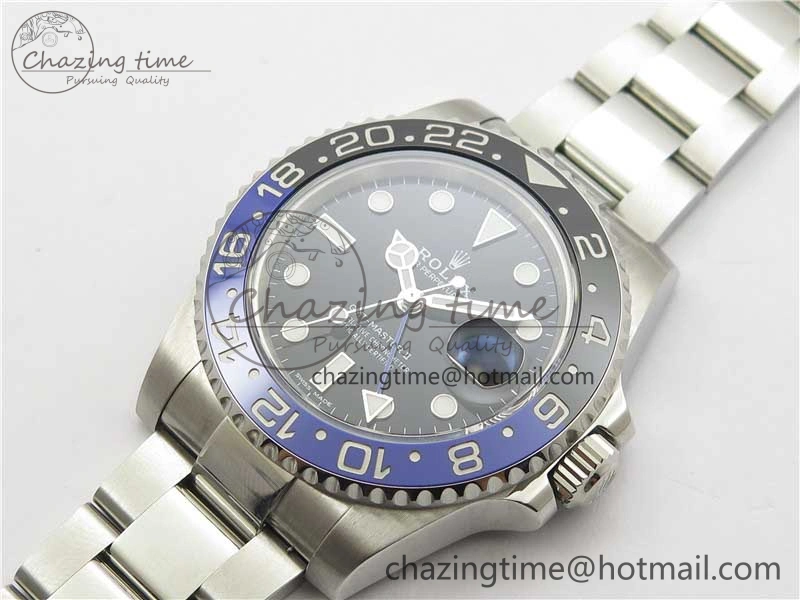 GMT-Master II 116710 BLNR Black Blue Ceramic 904L Steel ARF 1:1 Best Edition SH3186 CHS