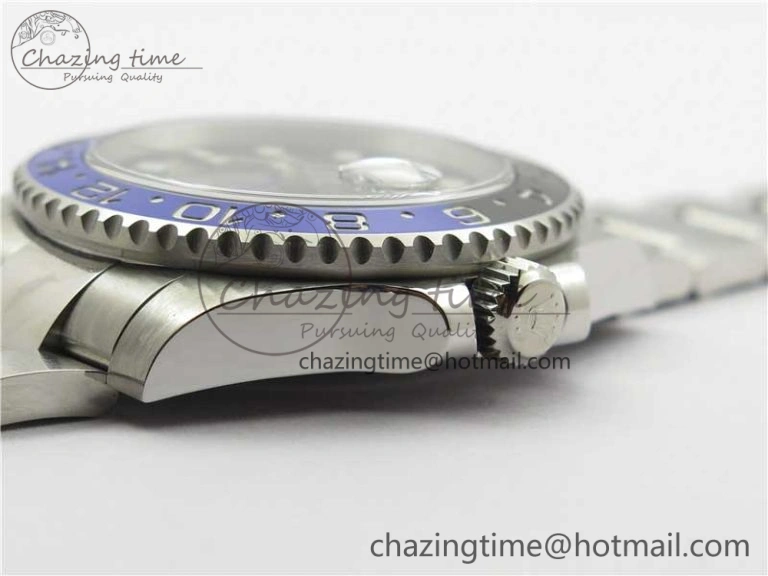 GMT-Master II 116710 BLNR Black Blue Ceramic 904L Steel Noob 1:1 Best Edition SA3186 CHS V11