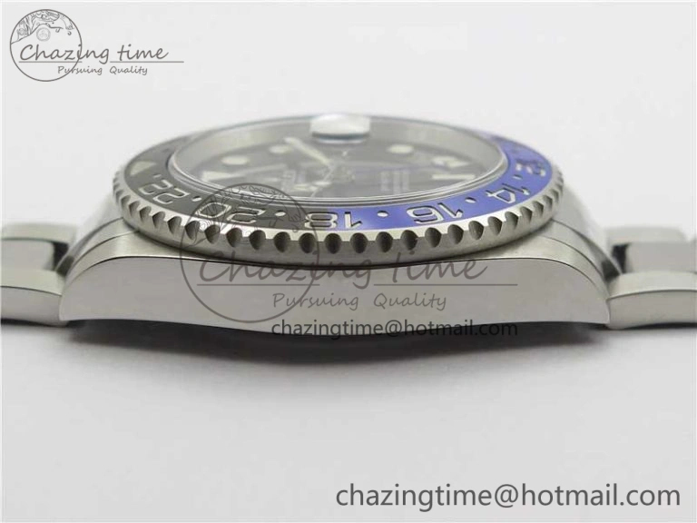 GMT-Master II 116710 BLNR Black Blue Ceramic 904L Steel Noob 1:1 Best Edition SA3186 CHS V11