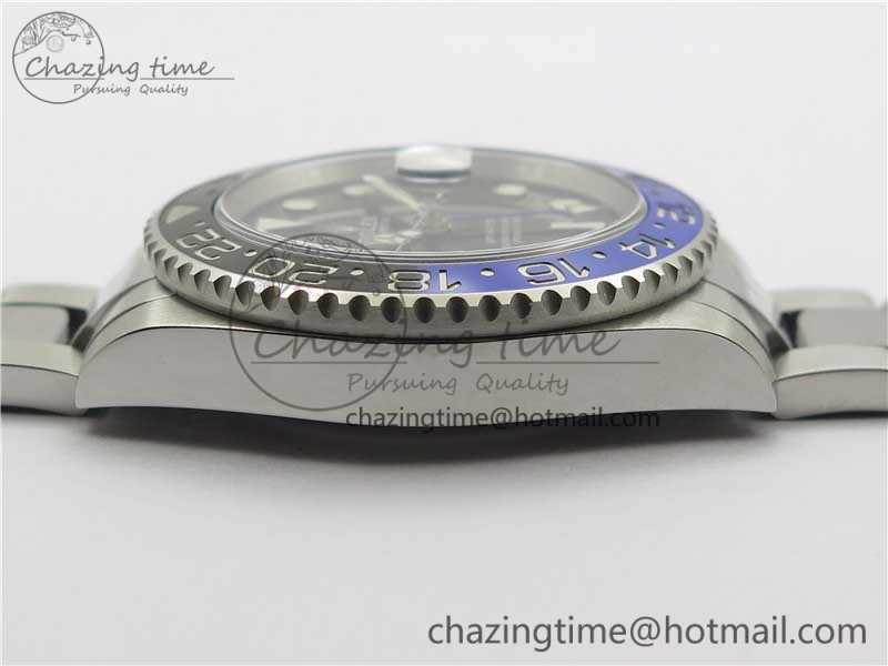 GMT-Master II 116710 BLNR Black Blue Ceramic 904L Steel Noob 1:1 Best Edition SA3186 CHS V11