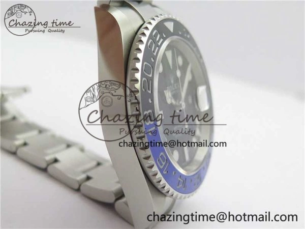 GMT-Master II 116710 BLNR Black Blue Ceramic 904L Steel V9F 1:1 Best Edition SA3186 CHS