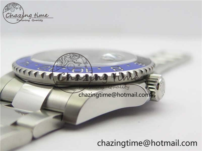 GMT-Master II 116710 BLNR Black Blue Ceramic 904L Steel V9F 1:1 Best Edition SA3186 CHS