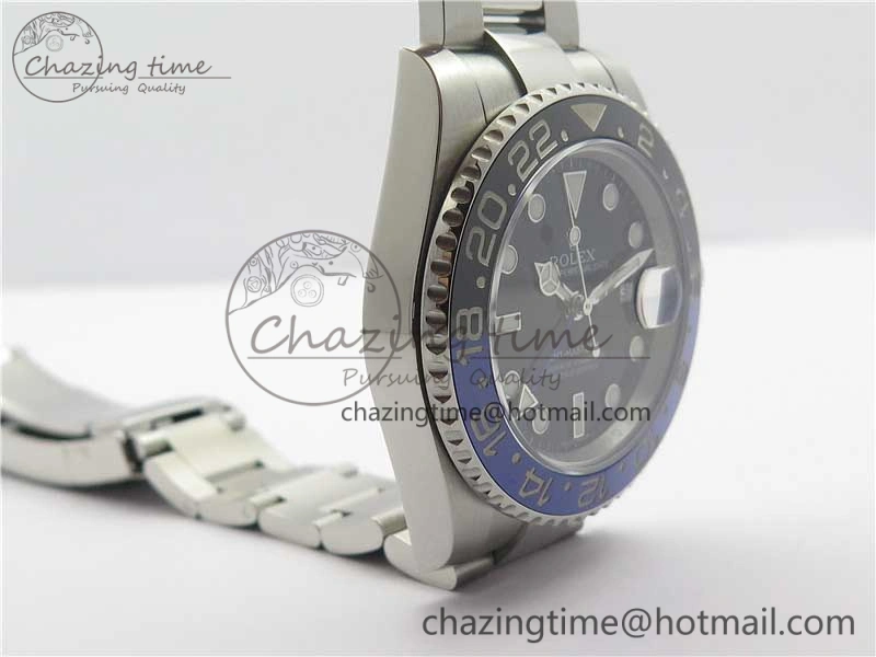 GMT-Master II 116710 BLNR Black Blue Ceramic 904L Steel VRF 1:1 Best Edition SA3186 CHS