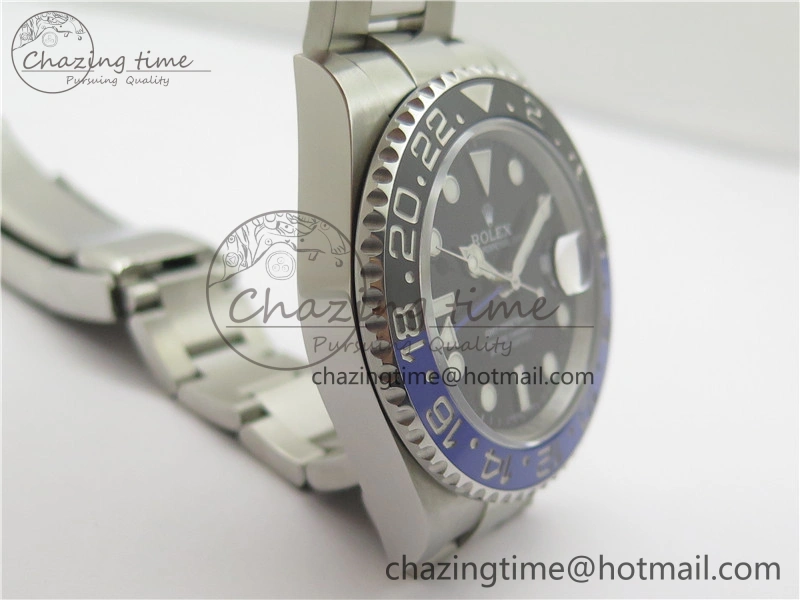 GMT-Master II 116710 BLNR Black Blue Ceramic 904L Steel VRF 1:1 Best Edition VR3186 CHS V3 (CF Bezel)
