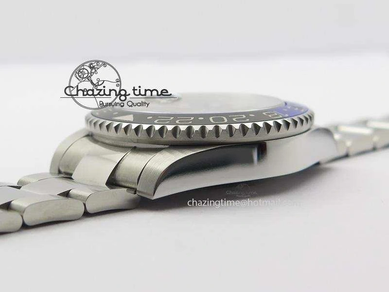 GMT-Master II 116710 BLNR Black Blue Ceramic JF Best Edition On SS Bracelet A2836 V2