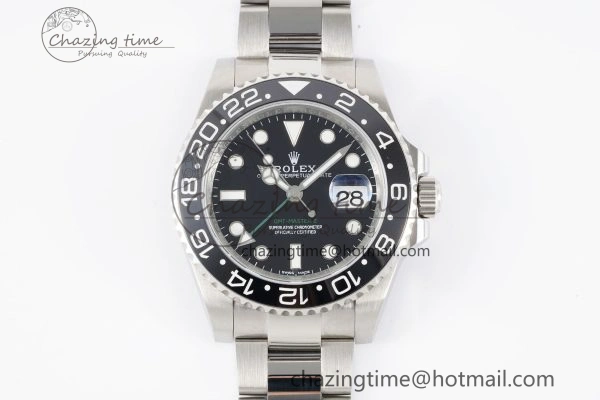 GMT Master II 116710 LN 904L SS APF 1:1 Best Edition on Oyster Bracelet VR3186 CHS