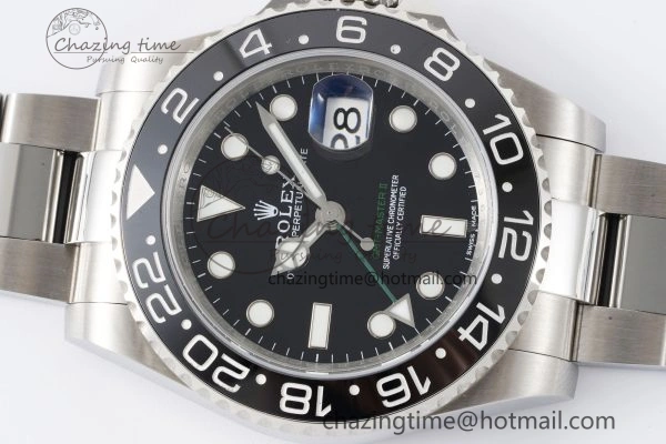 GMT Master II 116710 LN 904L SS APF 1:1 Best Edition on Oyster Bracelet VR3186 CHS