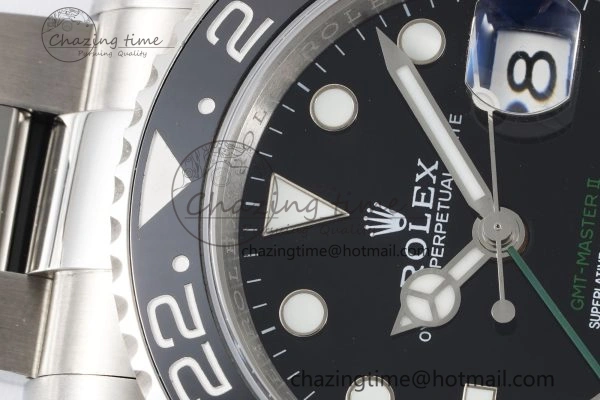 GMT Master II 116710 LN 904L SS APF 1:1 Best Edition on Oyster Bracelet VR3186 CHS