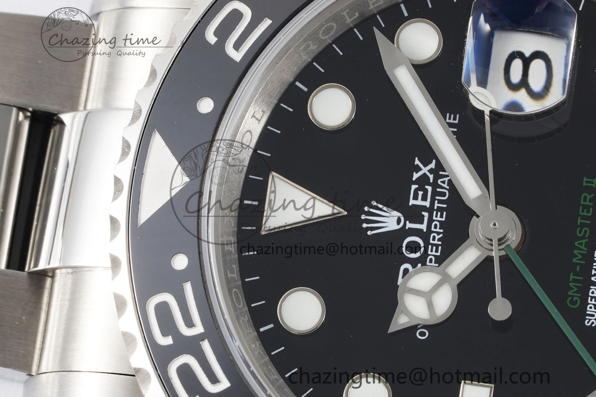 GMT Master II 116710 LN 904L SS APF 1:1 Best Edition on Oyster Bracelet VR3186 CHS