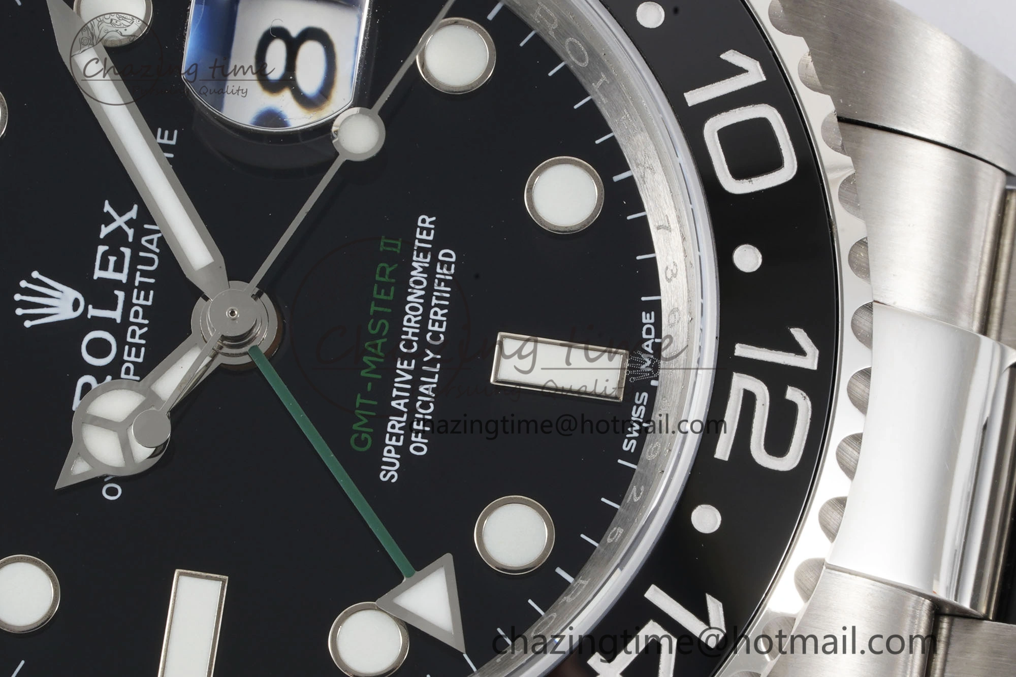 GMT Master II 116710 LN 904L SS APF 1:1 Best Edition on Oyster Bracelet VR3186 CHS