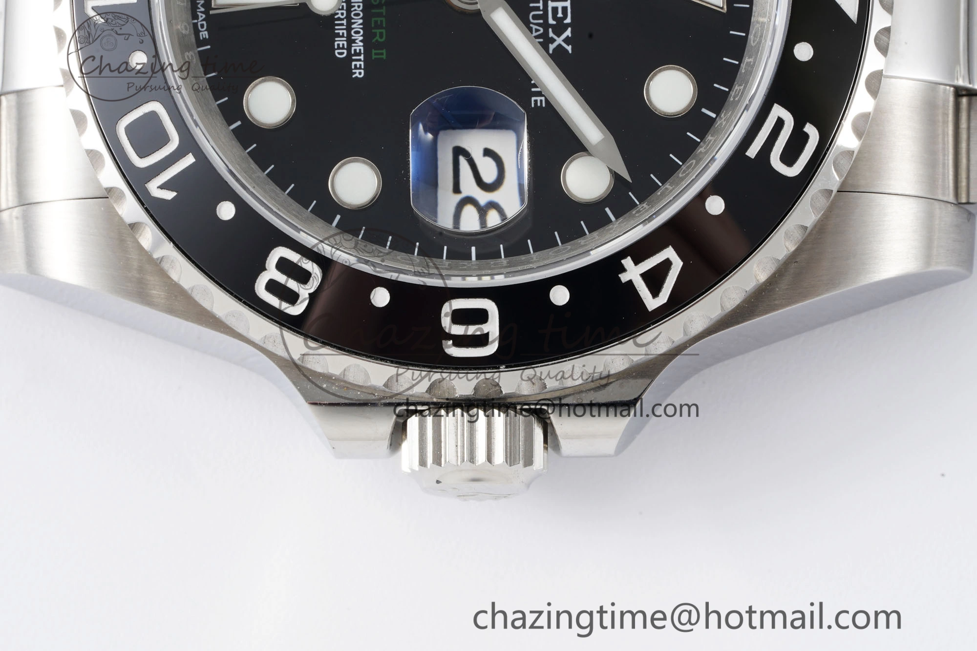 GMT Master II 116710 LN 904L SS APF 1:1 Best Edition on Oyster Bracelet VR3186 CHS