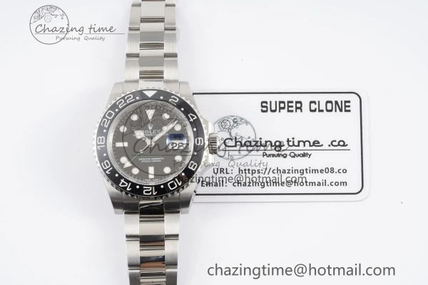 GMT Master II 116710 LN 904L SS APF 1:1 Best Edition on Oyster Bracelet VR3186 CHS