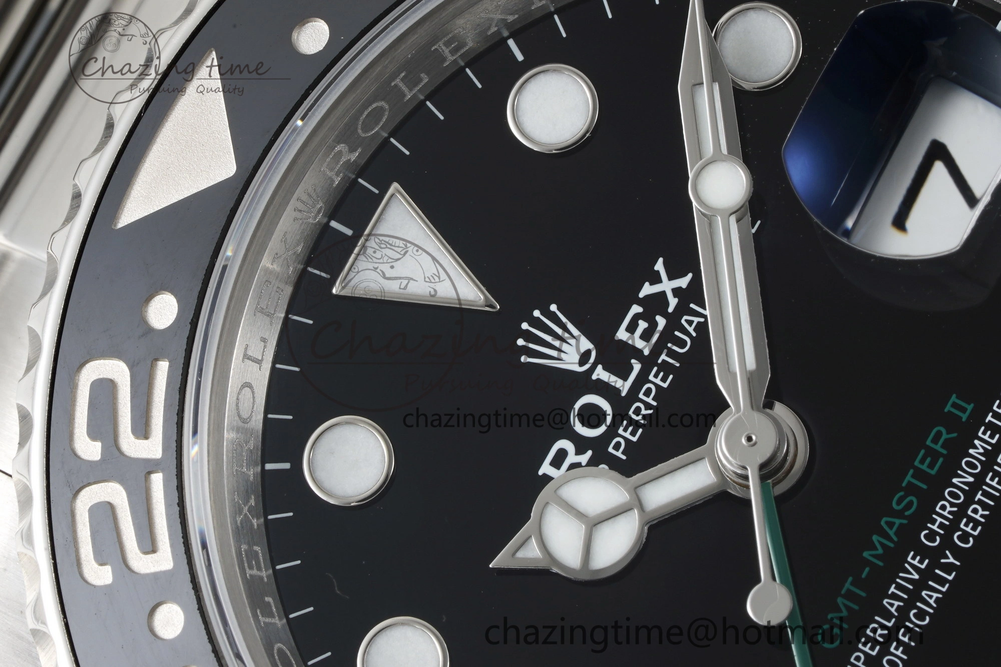 GMT Master II 116710 LN 904L SS C+F 1:1 Best Edition Black Dial on Oyster Bracelet VR3285 CHS