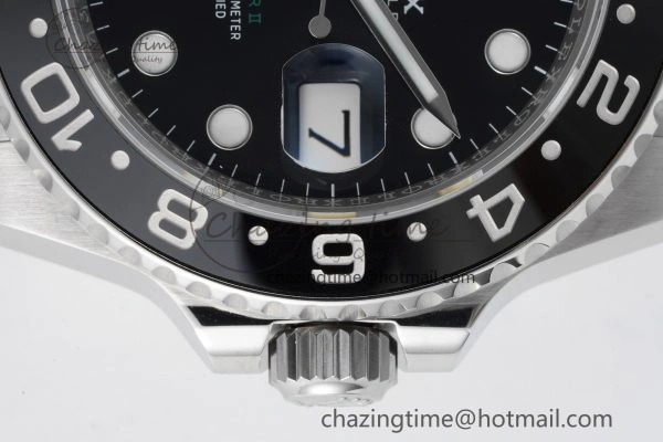 GMT Master II 116710 LN 904L SS C+F 1:1 Best Edition Black Dial on Oyster Bracelet VR3285 CHS