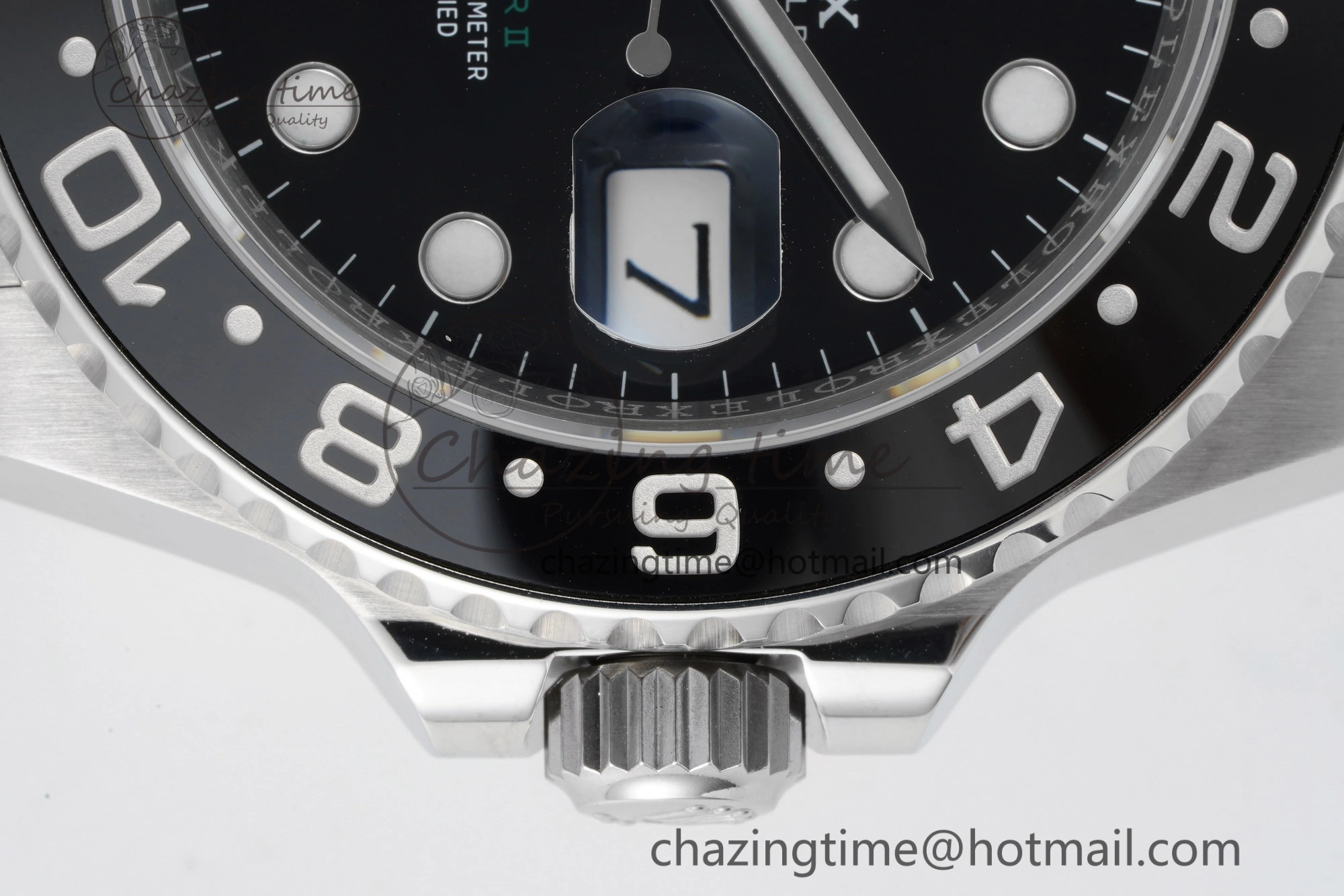 GMT Master II 116710 LN 904L SS C+F 1:1 Best Edition Black Dial on Oyster Bracelet VR3285 CHS