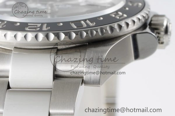 GMT Master II 116710 LN 904L SS C+F 1:1 Best Edition Black Dial on Oyster Bracelet VR3285 CHS