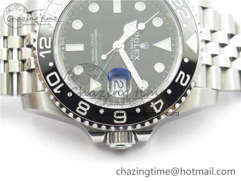GMT-Master II 116710 LN Black Ceramic 904L D1F 1:1 Best Edition On Jubilee Bracelet SA3186