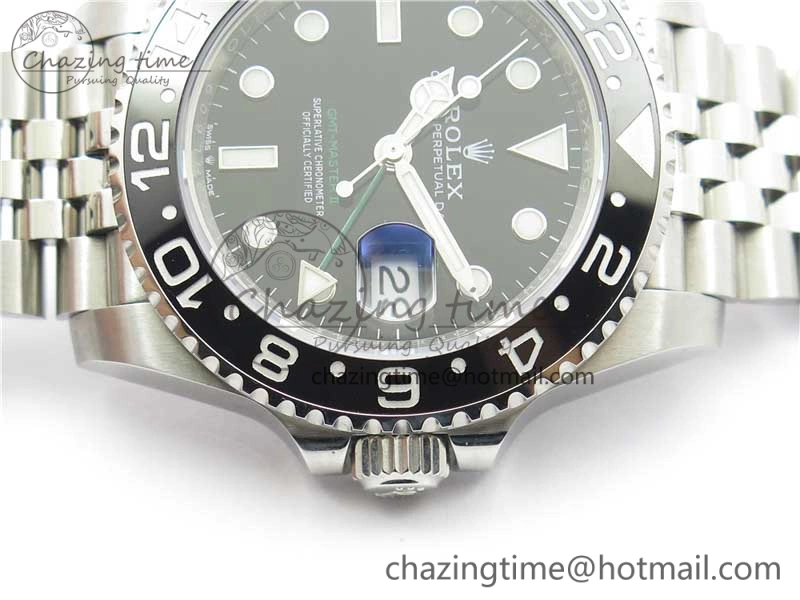 GMT-Master II 116710 LN Black Ceramic 904L D1F 1:1 Best Edition On Jubilee Bracelet SA3186