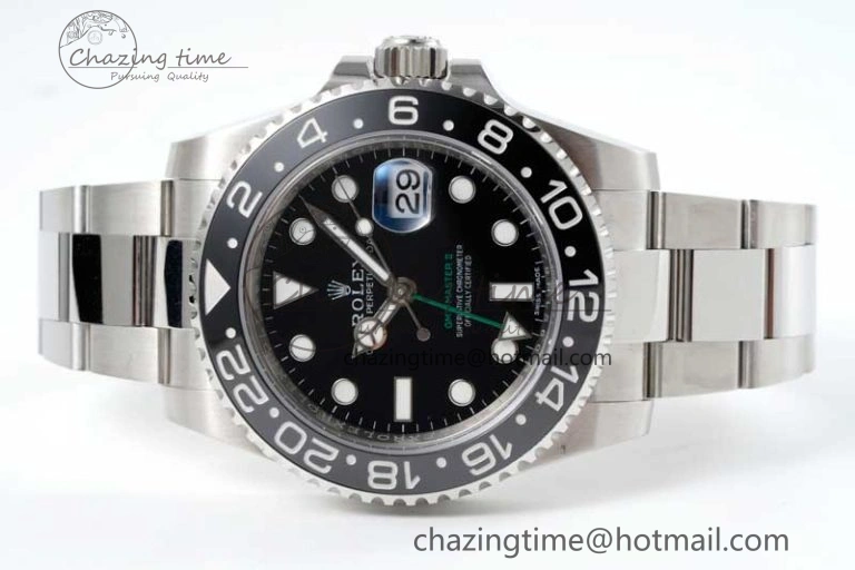 GMT-Master II 116710 LN Black Ceramic 904L Steel APSF 1:1 Best Edition VR3186 CHS