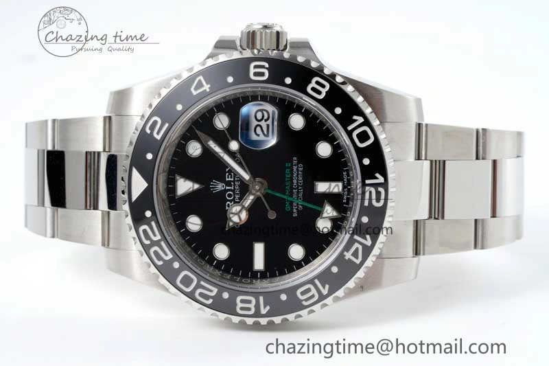 GMT-Master II 116710 LN Black Ceramic 904L Steel APSF 1:1 Best Edition VR3186 CHS