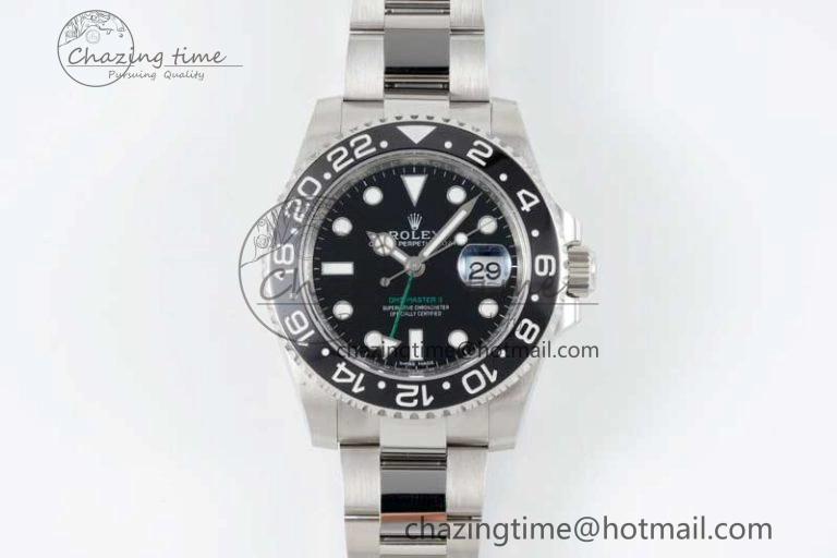 GMT-Master II 116710 LN Black Ceramic 904L Steel APSF 1:1 Best Edition VR3186 CHS