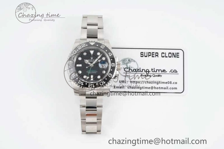 GMT-Master II 116710 LN Black Ceramic 904L Steel APSF 1:1 Best Edition VR3186 CHS