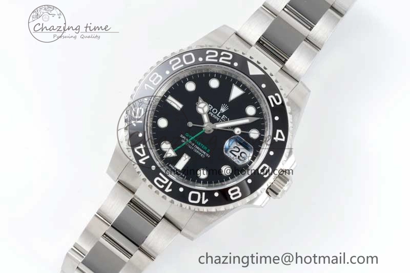 GMT-Master II 116710 LN Black Ceramic 904L Steel APSF 1:1 Best Edition VR3186 CHS